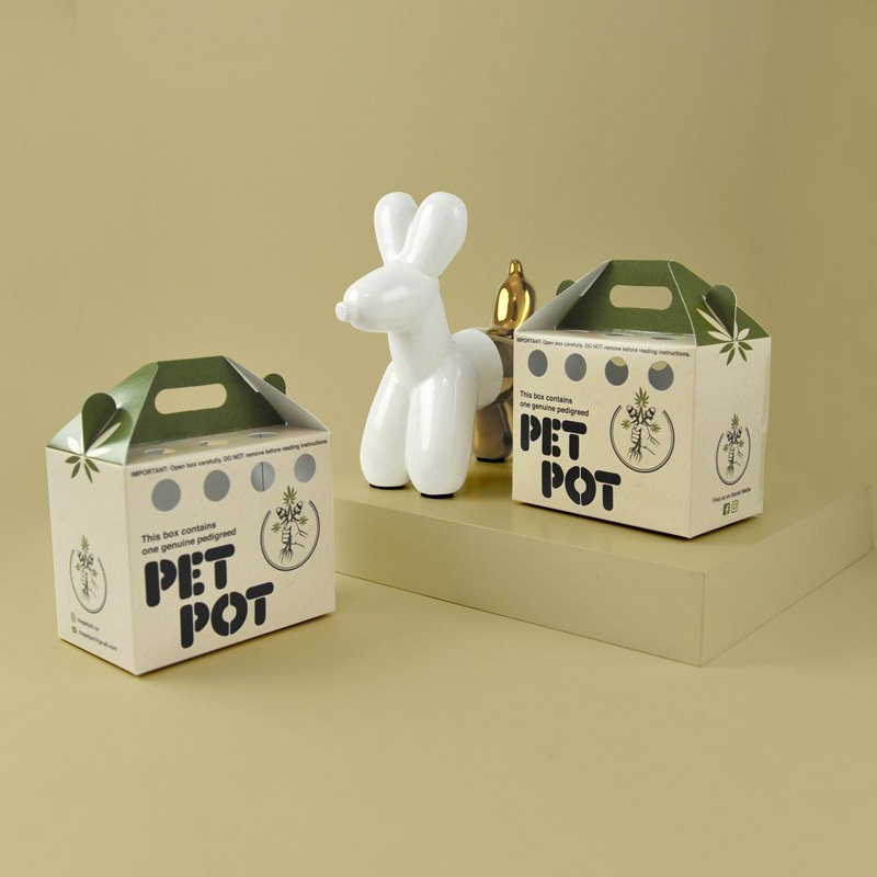 Gable Box for Pet Food Packaging
